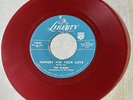 The Plaids DOO WOP 45 Hungry For Your Love / Chit-Chat RED WAX LIBERTY REPRO
