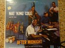 NAT KING COLE 1956 MONO VINYL LP AFTER MIDNIGHT PLAY TESTED NEAR MINT  CAPITOL W