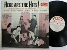 HERE ARE THE HITS LP Fire-100 Doowop 1st press 1959 compilation #9157
