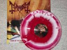 Mayhem - Dawn of the Black Hearts RED/WHITE swirl black metal vinyl