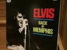 RARE MINT ELVIS PRESLEY BACK IN MEMPHIS LP 180 GRAM GOLD VINYL WITH POSTER WoW