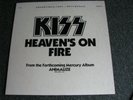 KISS-Heaven´s on Fire 12 inch Maxi LP-1984 USA-Mercury-2 Tracks
