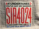 THE UNDERTONES : You've Got My Number  -PS  45  FULLY SIGNED / AUTOGRAPHED