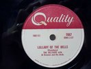 THE DELTAIRS - R&B 78rpm QUALITY #1667 canada - LULLABY OF THE BELLS / ONLY YOU