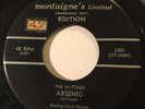 GARAGE SURF R&B The Hi-Tones ARSENIC Montaigne's 45 rare KILLER Canadian rocker