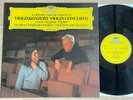 ANNE-SOPHIE MUTTER violin concerto BEETHOVEN KARAJAN 1stPress DGG STEREO MINT