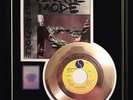 DEPECHE MODE PEOPLE  GOLD METALIZED RECORD RARE 45 PM  & SLEEVE NON RIAA AWARD