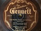 Gennett 6440 Vic Price Orchestra  I'M MORE THAN SATISFIED  E 1928 Jazz