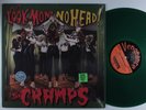 CRAMPS Look Mom No Head  VENGEANCE LP VG++ green vinyl 2001 reissue SHRINK ^^