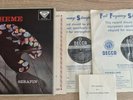 SXL 2170/1 WBG ED1 UK - PUCCINI - LA BOHEME - TEBALDI / BERGONZI / SERAFIN - NM