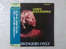 Lorez Alexandria For Swingers Only Cadet UPS-2217-B Japan Promo  LP OBI