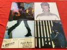 4 x DAVID BOWIE VINYL LPs “Lodger, Dance, Sane, Stage” - All Original - 1 Double