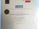 Bach-6 suites for cello solo-Pierre Fournier-DGG Archiv Red Stereo 3 LPs