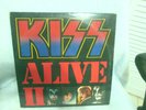Kiss Alive II Double Vinyl LP Record Album