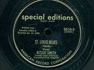 78tk-Blues-SPECIAL EDITION 5010-Bessie Smith-(St. Louis Blues/Reckless Blues)