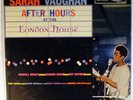SARAH VAUGHAN-AFTER HOURS AT THE LONDON HOUSE-DG MERCURY MONO LP