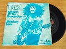 Rare 45 RPM Label Royal pressage Iran  T-REX     THE EQUALS       RT 216 724