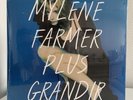 MYLÈNE FARMER Best of Plus grandir,Collector numéroté, Bleu marbé,neuf,scellé.