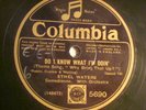 78 : UK COL 5690-ETHEL WATERS-DO I KNOW WHAT I'M DOIN'/ SHOO SHOO BOOGIE BOO-E+