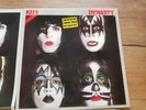 KISS - DYNASTY - RARE REISSUE GERMAN YELLOW WAX LP + POSTER + STKR. MINT NEW