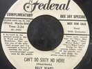 HEAR '55 R&B DOO WOP - BILLY WARD & THE DOMINOS -CAN'T DO SIXTY NO MORE-KING BIO