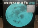 REM IN TIME THE BEST OF BARNES & NOBLE BLUE LP LOSING MY RELIGION MAN ON MOON