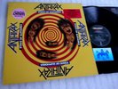 ANTHRAX STATE OF EUPHORIA '88 MEGAFORCE PROMO LP w/INNER SLV+HOLOGRAM CARD EX/NM
