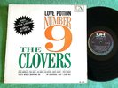 THE CLOVERS - LOVE POTION NUMBER 9 - RARE, CLEAN U.A. 1959 DOO-WOP LP - EX VINYL
