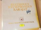 BEETHOVEN SYMPHONIES KARAJAN 9 LP DEUTSCHE GRAMMOPHON Ltd Ed. # 654/1000 SIGNED