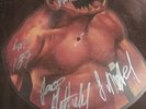 Autographed metallica jump in the fire shaped picture vinyl 89 fullband newstead