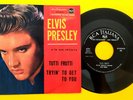 ELVIS PRESLEY (45 RPM - ITALY) 45N 0512  