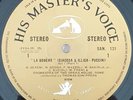 Freni & Nicolai Gedda - La Boheme, SAN 131-2 HMV White Angel - FIRST EDITION