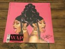 Megan Thee Stallion by Cardi B Signed Vinyl Record Wap Pink Limited Edition