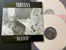 Nirvana Bleach LP   2 x White Vinyl   Deluxe Special Edition Ex+