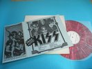 KISS LP Fried Alive  Red Marble Vinyl Live Long Beach Arena 1974 1113