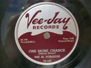 THE EL DORADOS - R&B 78rpm VEEJAY #127 - ONE MORE CHANCE / LITTLE MISS LOVE - E-