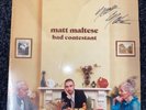 Matt Maltese - Bad Contestant SIGNED LP Vinyl Record