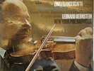 COLUMBIA STEREO MS 6617 2-EYE CHAUSSON ST-SAENS RAVEL FRANCESCATTI BERNSTEIN NM
