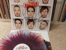 ?SIGNED?  Busted - Half Way There - Clear Splatter Vinyl Record Charlie Simpson
