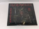 Iron Maiden Senjutsu Silver & Black Triple Marble Vinyl LP