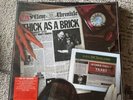 JETHRO TULL THICK AS A BRICK 180 GRAM 1 &2 WITH 80 PAGE HARD COVER BOOK