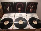 KISS Paul Stanley, Gene Simmons, Peter Criss 3x vinyl + 3x Poster 1978