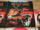 MOTLEY CRUE - SHOUT AT THE DEVIL TOUR - RARE PINK WAX LP PARIS 1984+POSTER MINT