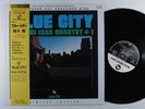 ISAO SUZUKI QUARTET + 1 Blue City THREE BLIND MICE LP VG++ japan 1995 re. obi  