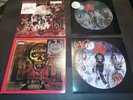 SLAYER PROMO VINYL RECORDS + LIVE UNDEAD SEALED VERSIONS.