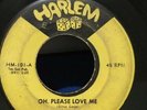 THE LYRICS* RARE* DOOWOP R&B-THE GIRL I LOVE *OH PLEASE LOVE ME HARLEM HM-101