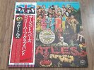 THE BEATLES  SGT PEPPER'S LONELY HEARTS CLUB BAND LP 1976 RE OBI INSERT JAPAN NM