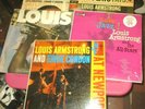 5 Louis Armstrong LP Records Vintage 33 1/3 Satch Chicago Concert At Newport