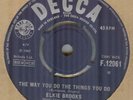 ELKIE BROOKS*THE WAY YOU DO THE THINGS YOU DO*BEAT*THE DECCA LABEL*LISTEN TO IT