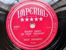 Fats Domino 78rpm Single 10-inch Imperial Records #5231 Mardi Gras In New Orlean